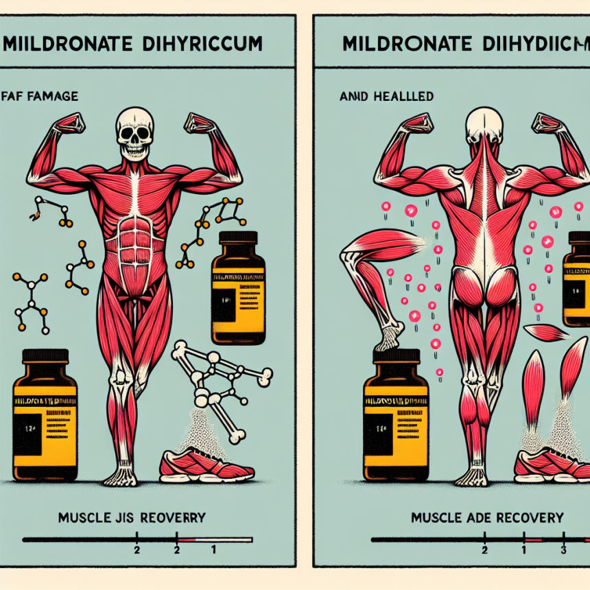 ¿Puede Mildronate Dihydricume mejorar la recuperación muscular?
