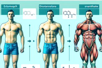 Cómo actúa Enantato de Drostanolona en cuerpos ectomorfos