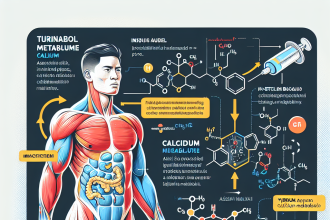 Cómo afecta Turinabol inyectable al metabolismo del calcio