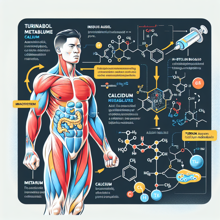 Cómo afecta Turinabol inyectable al metabolismo del calcio