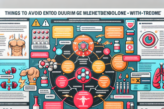 Qué no hacer durante un ciclo con Methyltrenbolone