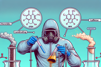 ¿Qué pasa al mezclar Mezcla de esteroides con cafeína?