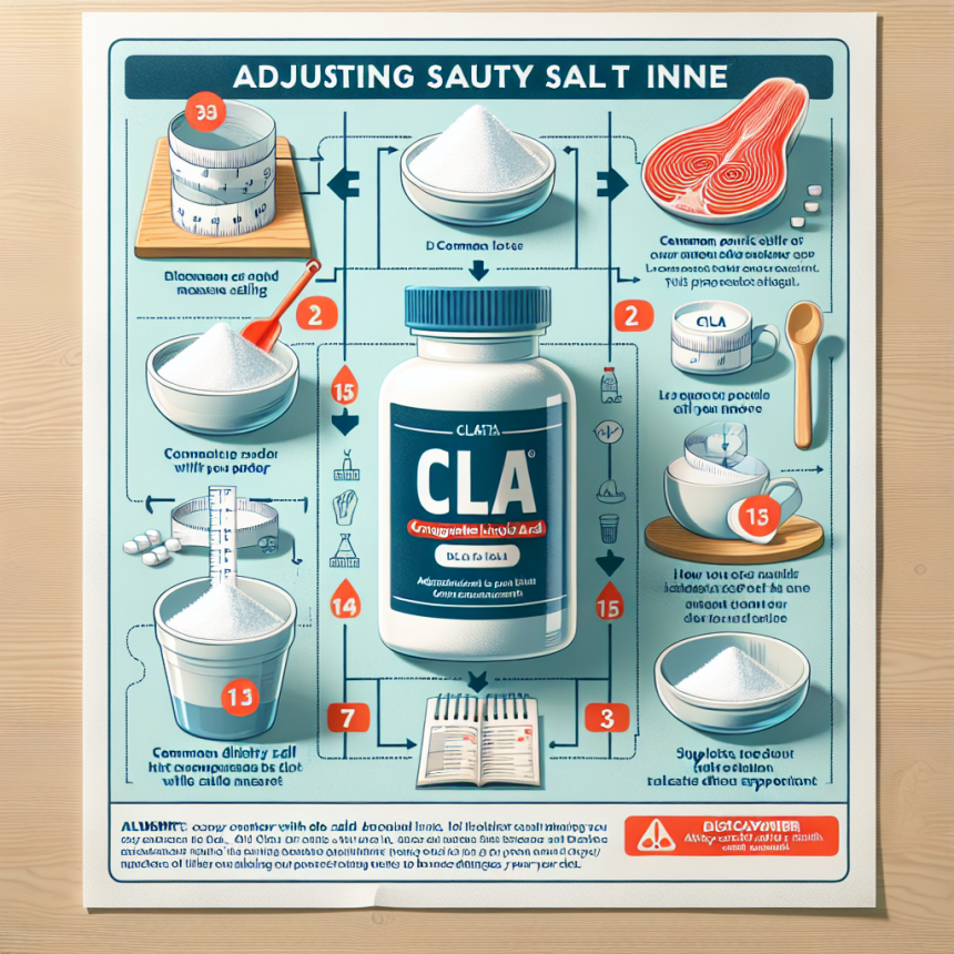 Cómo ajustar la ingesta de sal al usar CLA