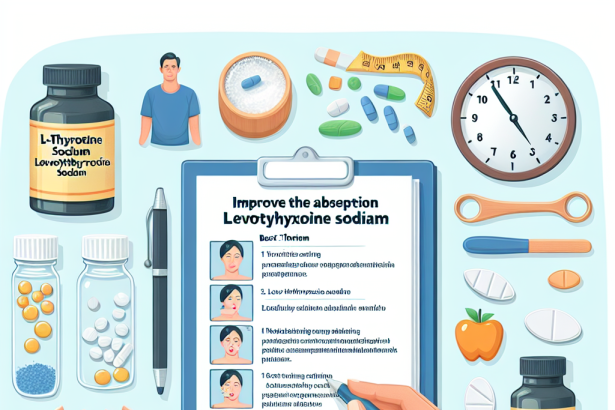 Cómo mejorar la absorción de L-Thyroxine Sodium/Levothyroxine Sodium (LT4 sodium)
