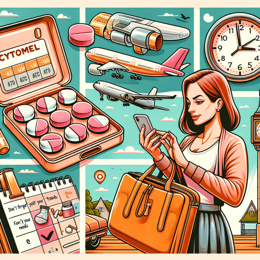 Consejos para viajar mientras usas Cytomel