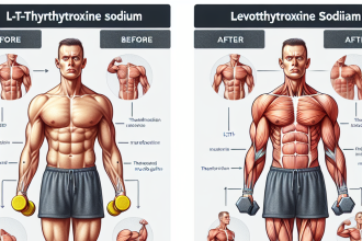 ¿Cuánto músculo es real al usar L-Thyroxine Sodium/Levothyroxine Sodium (LT4 sodium)?