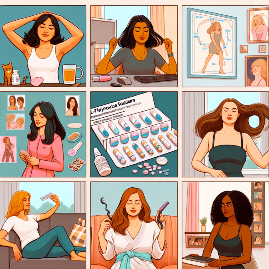 Experiencias de mujeres usando L-Thyroxine Sodium/Levothyroxine Sodium (LT4 sodium)