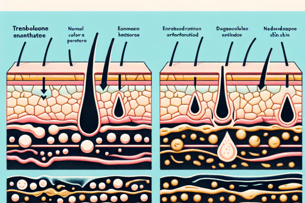 Qué cambios hay en la piel durante el uso de Trembolona enantato