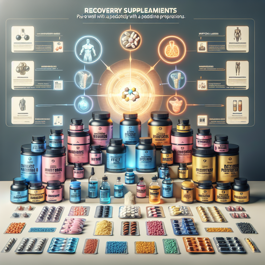 Qué suplementos de recuperación combinan bien con Preparados de péptidos