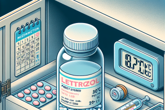 Cómo almacenar correctamente Letrozol