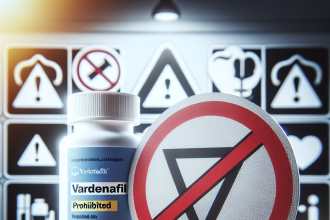 Cuándo evitar completamente Vardenafil (Levitra Generic)