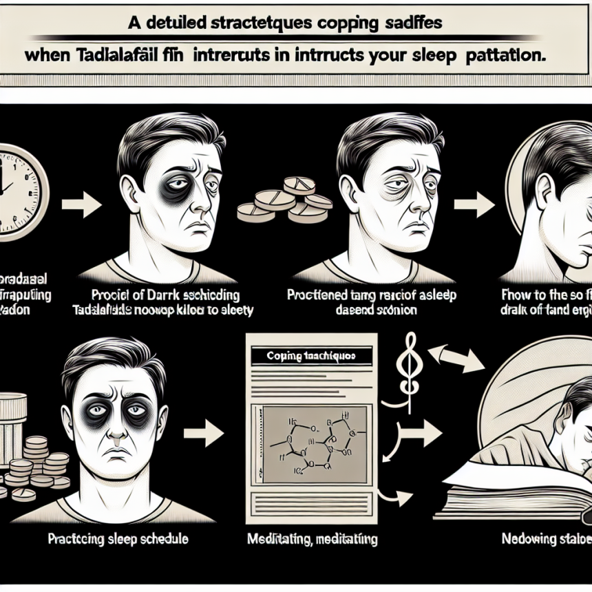 Qué hacer si Tadalafil interrumpe tu patrón de sueño