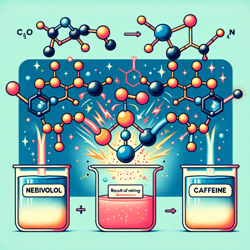 ¿Qué pasa al mezclar Nebivolol con cafeína?