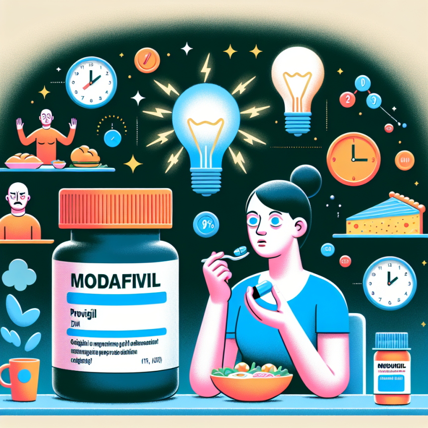 Qué pasa si usas Modafinil (Provigil) sin cambiar la dieta