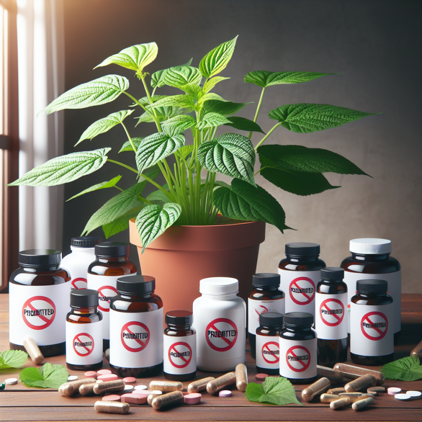 Suplementos prohibidos con Tribulus Terrestris