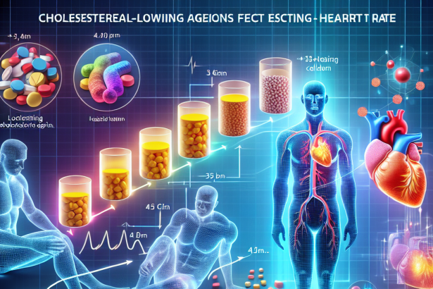 Cómo afecta Colesterol - agentes reductores al ritmo cardíaco en reposo