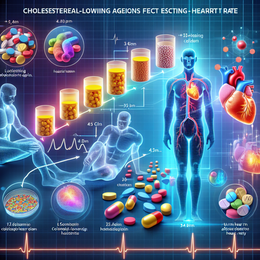 Cómo afecta Colesterol - agentes reductores al ritmo cardíaco en reposo