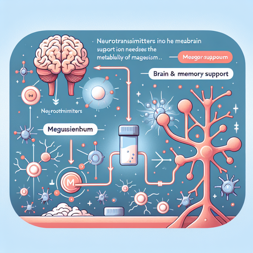 Cómo influye Apoyo al cerebro y la memoria en el metabolismo del magnesio