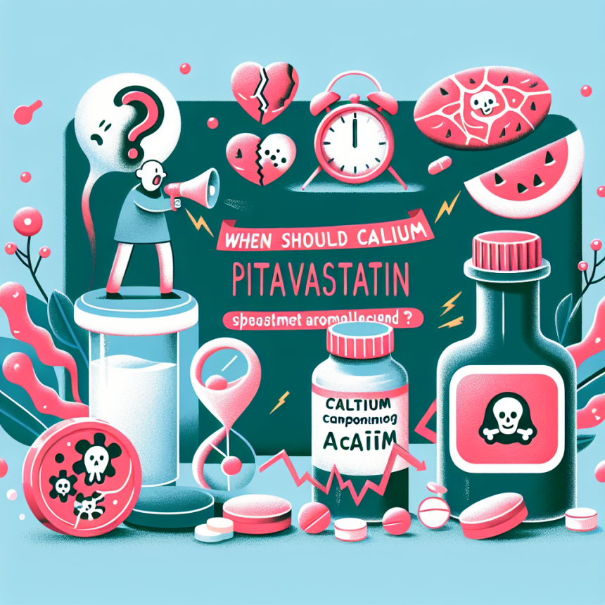 Cuándo evitar completamente Pitavastatina cálcica