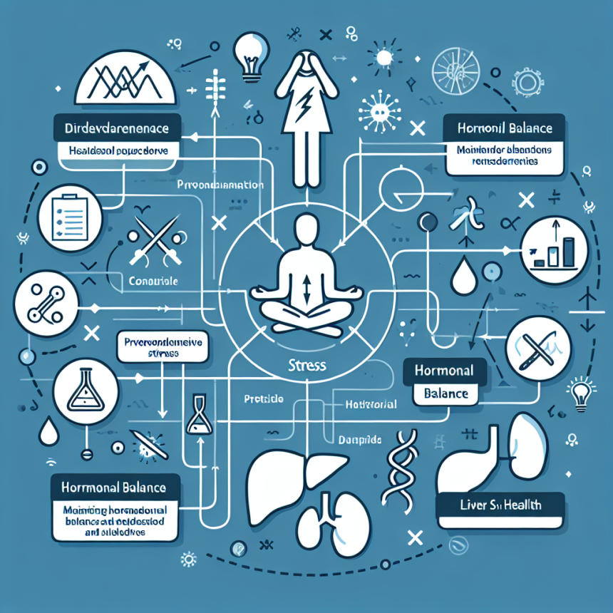 Estrés y equilibrio hormonal y salud hepática: riesgos y cuidados