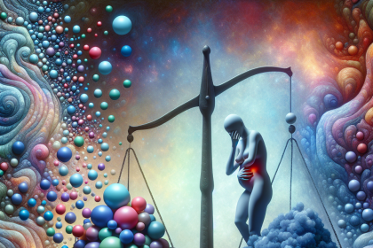 Estrés y equilibrio hormonal y sensación de hinchazón abdominal