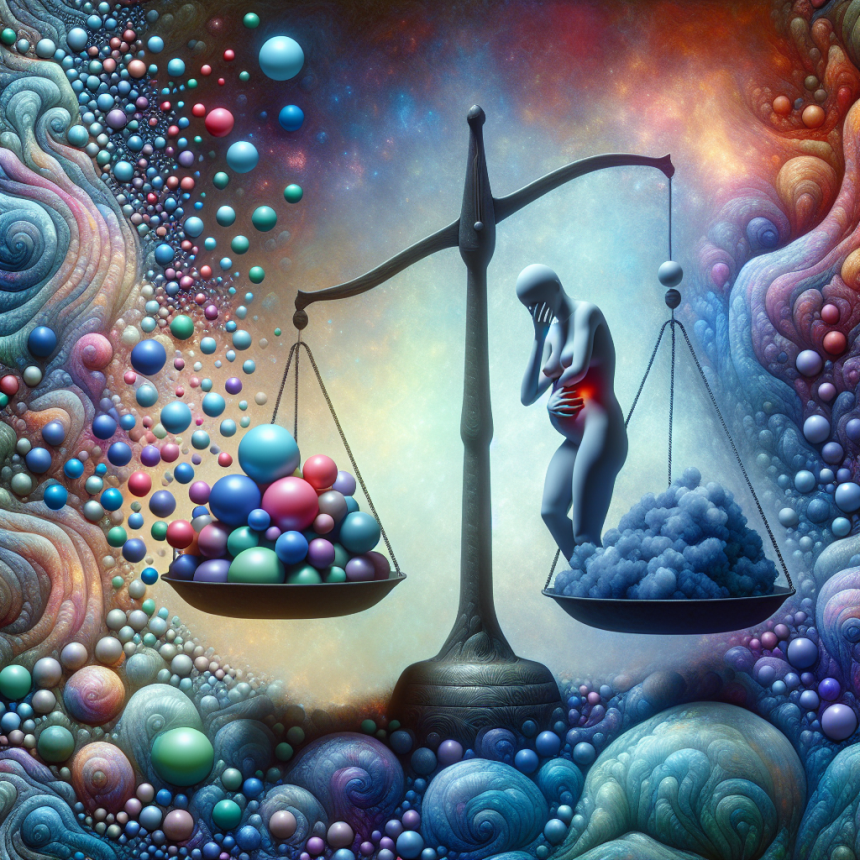 Estrés y equilibrio hormonal y sensación de hinchazón abdominal