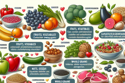 Qué alimentos pueden interferir con la absorción de Colesterol - agentes reductores