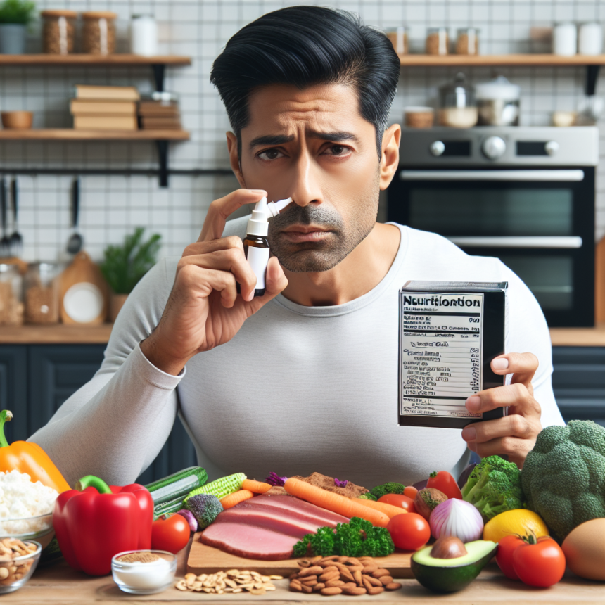 Uso de Aerosoles nasales con dieta cetogénica