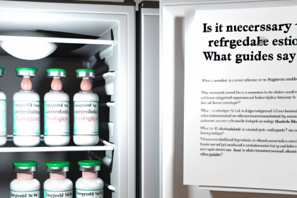 ¿Es necesario refrigerar Esteroides inyectables? qué dicen las guías