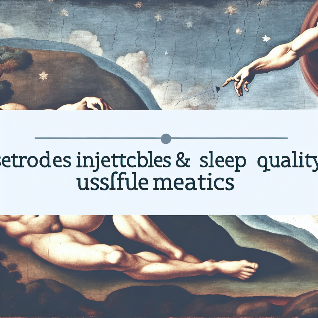 Esteroides inyectables y calidad del sueño: métricas útiles